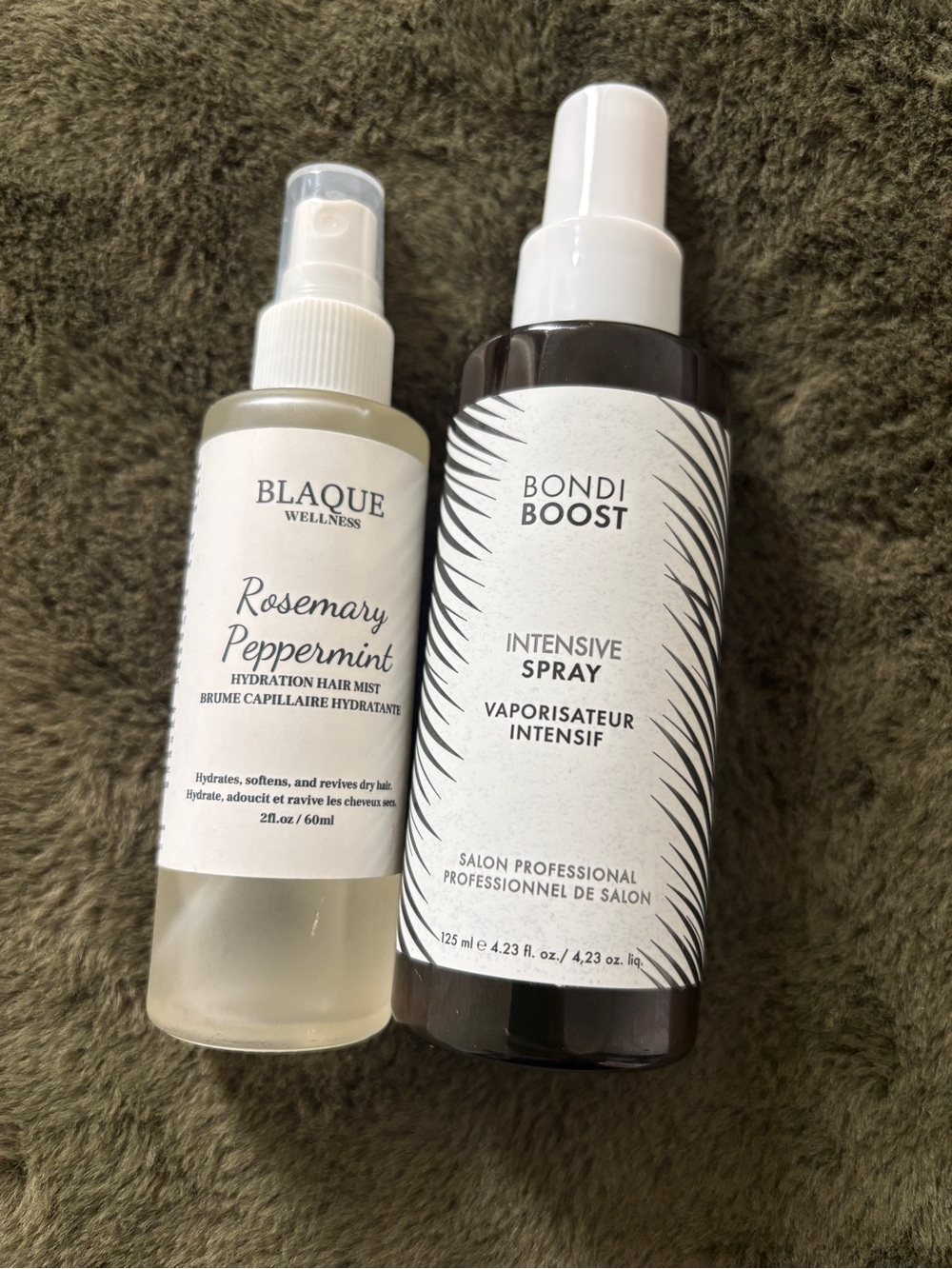 Blaque Wellness Rosemary Peppermint Hydration Mist & Bondi Boost Intensive Spray
